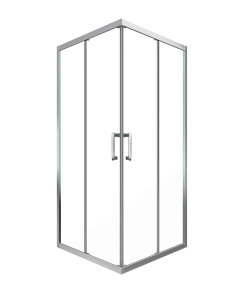 Душевая ширма Fix 90x90 хром