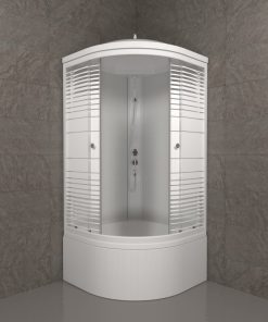 Душевая кабина Полосы 90х90 Б