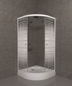 Душевое ограждение Полосы 100х100 А