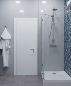 Душевое ограждение Брава-Хром 120х80.