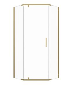 Душевая ширма Дека-Голд 100х100