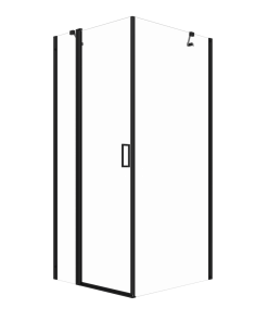Душевая ширма Йота-Блэк 90х90