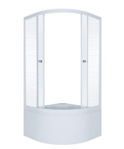 Душевое ограждение Полосы 90х90 Б