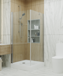 Душевое ограждение Форта-Хром 90х90