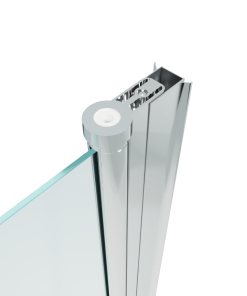 Душевая ширма Форта-Хром 90х90